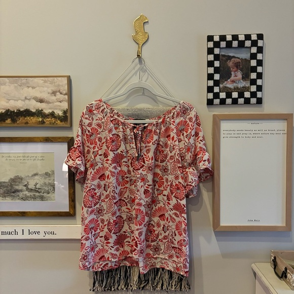 W5 floral blouse - Picture 2 of 6